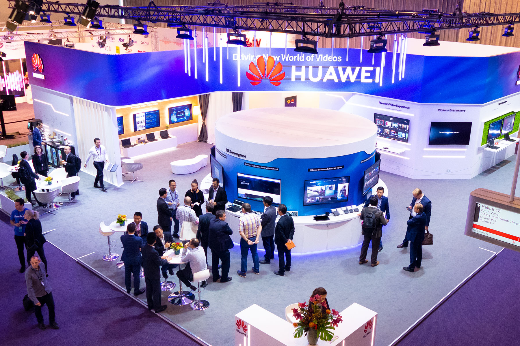 KEEP live Huawei, IBC Amsterdam