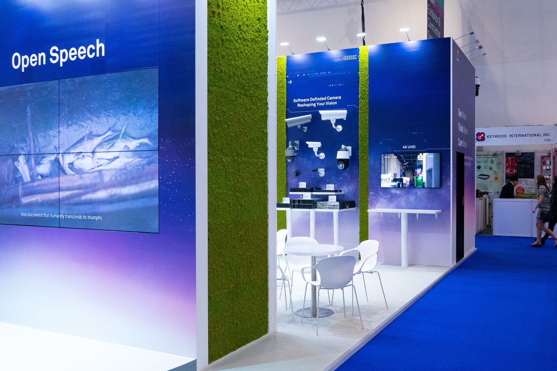 KEEP live Huawei, IFSEC London